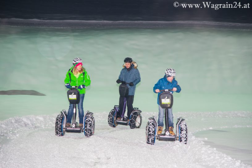 Segwayfahren beim Winterfest Wagrain-Kleinarl 2015