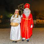 Engerl-Kerstin mit Nikolaus - Krampuslauf - Wagrain 2014