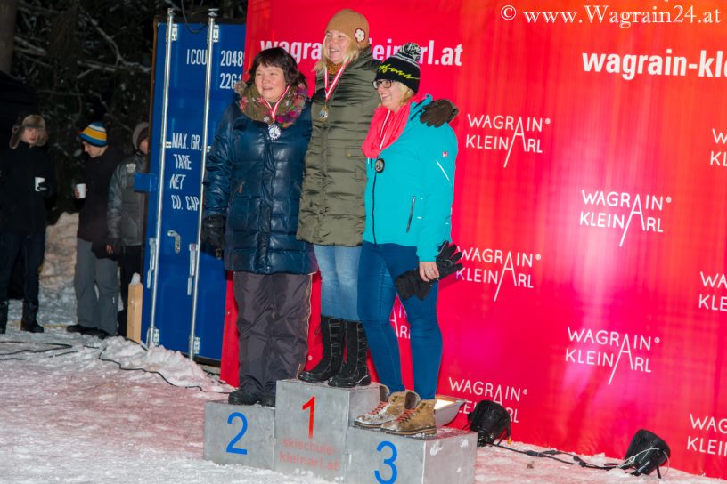 Siegerehrung beim Winterfest Wagrain-Kleinarl 2015