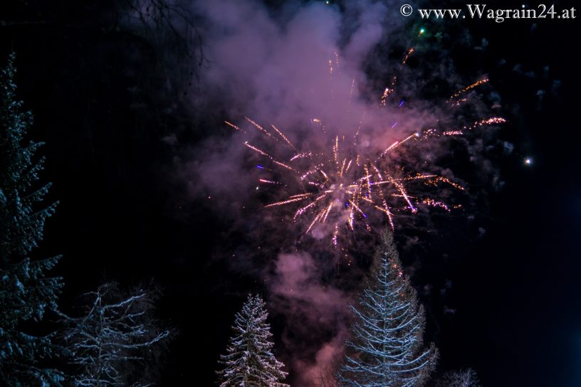 Winterfest Wagrain-Kleinarl 2015 - Feuerwerk
