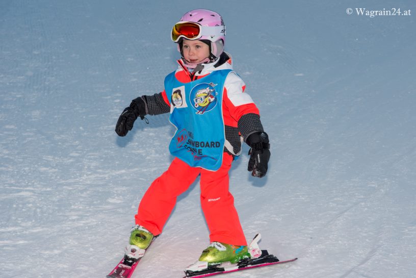 Kind in der Skischule Wagrain