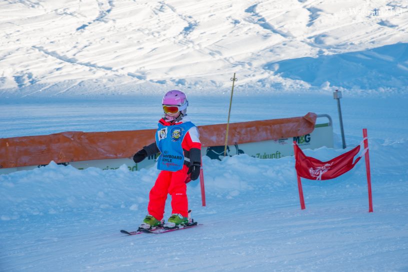 Abschlussrennen beim Kinder-Skikurs Wagrain
