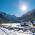 Der Jägersee - Winterfoto mit Gegenlicht