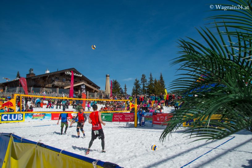 Ball Hoch - Snow Volleyball Wagrain