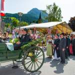 Kutsche mit Brautzug - Bauernherbst Wagrain-Kleinarl