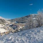 Wagrain-Winterimpression vom Grafenbergweg
