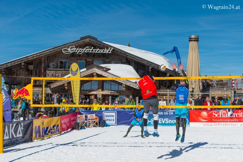 Blocken - CEV Snow Volleyball EM 2018 Wagrain