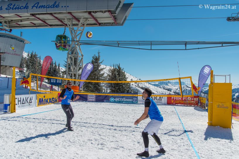 WarmUp - CEV Snow Volleyball EM 2018 Wagrain