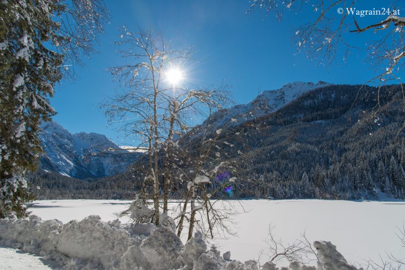 Der Talschluss - Jägersee Winterfoto